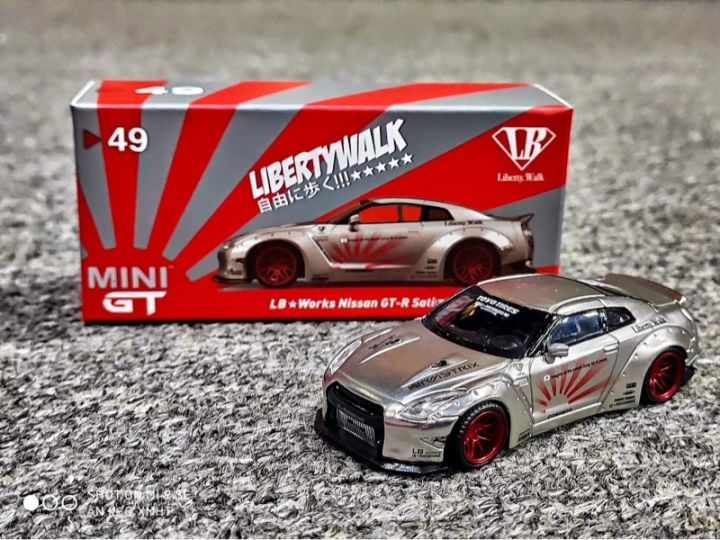 MINI GT LB★WORKS NISSAN GT-R R35 POLICE MINIGT.com – Welcome to the World of 1:64!