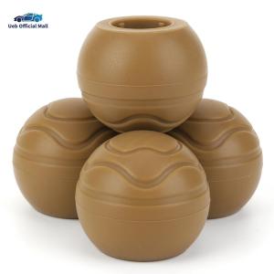 Ueb Official Mall ✪4Pcs Camping Chair Leg Cap Anti Slip Outdoor Chair Leg Tips Ball Cap Chair Leg Protectors for Rugged and Uneven Surfaces