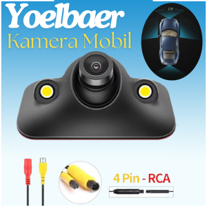 COD Yoelbaer Kamera Mobil Depan Belakang Parkir Mobil Mundur Full Hd 360 3d Pro Rekam Perjalanan