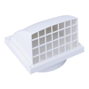 Plastic Exhaust Hood Exterior Wall Ventilation Grille Indoor and Outdoor Air Vent Caps Exterior Wall Exhaust Vent Outlet