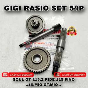 GIGI RASIO YAMAHA 54P UNTUK SOUL GT 115 Z RIDE 115 FINO 115 MIO GT MIO J ASLI ORIGINAL YAMAHA YGP