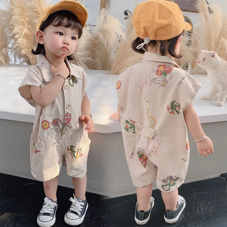 Newborn baby cheap girl jumpsuit