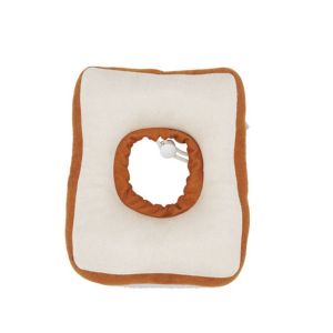 OUTOPEN Anti-scratch bite Creative Adjustable Anti-deformation Toast PP Cotton Anti-lick Pet Collar Cat Collar Pet Necklace Neck Cover Jewelry