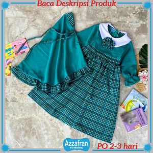 Seragam Sekolah TK Muslim | Setelan Anak Laki Laki | Gamis Anak Perempuan | Azzafran for Mommy