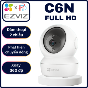 CAMERA IP WIFI EZVIZ C6N 2MP - Xoay 360 Độ Đàm Thoại 2 Chiều Phát hiện chuyển động