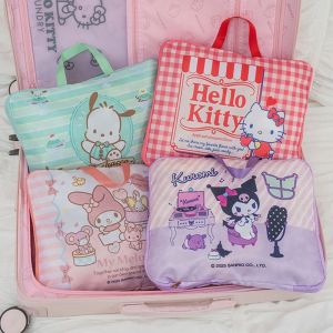 JITEN ผ้าอ็อกซ์ฟอร์ด กระเป๋าเสื้อผ้าเดินทางแบบบีบอัด ความจุขนาดใหญ่ แบบพับได้ กระเป๋าเก็บเสื้อผ้าสำหรับการเดินทาง หลายฟังก์ชัน พร้อมที่จับ ถุงบรรจุภัณฑ์แบบบีบอัด สำหรับบ้าน