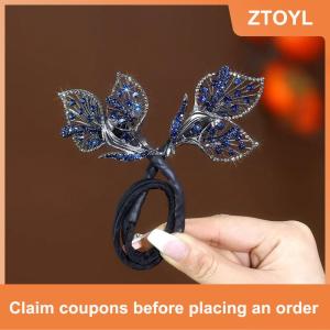 【ZTOYL】 Phụ Nữ Hàn Quốc Phong Cách Của Tóc Twister Pha Lê Curler Tinh Tế Khí Kẹp Tóc Uốn Tóc Kẹp Tóc Thanh Lịch Phụ Kiện Tóc