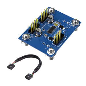 9Pin USB Splitter Expansion 1 to 2 USB2.0 9-Pin Extension Adapter Board For Desktop Motherboardd Header