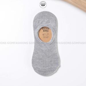 Tất lười nữ đi giày búp bê chống tuột gót vớ lười nữ chất liệu cotton cao cấp thoáng khí khử mùi- HAI-FIVE-2006-1DOI