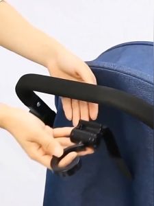 Stroller trolley hook Electric motorcycle punch-free takeaway hook Multifunctional 360° rotating universal hook
