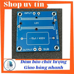 Bo mạch in PCB ( V1 - 2 lớp ) phân tần loa sub mạch 2 lớp chất lượng cao ( 1 cái).