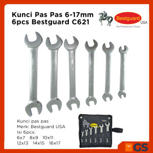 Kunci Pas Pas 6-17mm 6pcs Bestguard C621