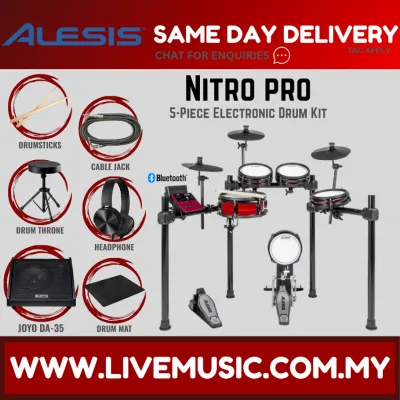 Alesis Nitro Pro Electronic Drum Kit 5-Piece Electronic Drum Kit