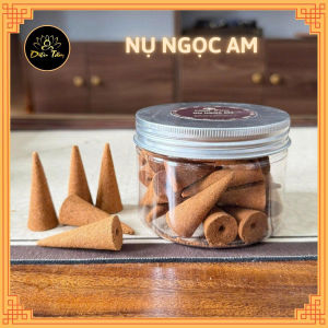 Nhang nụ Ngọc Am sạch xông nhà tẩy uế dùng cho thác khói trầm hương lư xông trầm thờ cúng phong thủy Diệu Tâm Nụ ngọc am