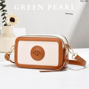 Tas Wanita Hand Bag Women Selempang Wanita Tas Mini  tas import Style Terbaru GP-35 Green Pearl