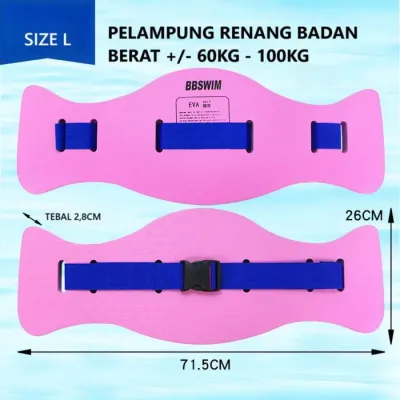 Pelampung Badan Dewasa EVA /k Renang Terapi & Latihan Air / Float Belt Swim Adult