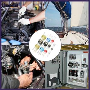 [Heartsbat] ชุดขั้วต่อสายไฟฟ้าแบบเชื่อมประสาน800ชิ้นชุดขั้วสายไฟแบบก้นหดด้วยความร้อน