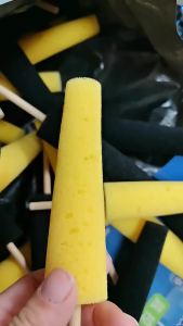 FFBH 1/2PCS Pottery Pull Blank Tool Water Absorbing Sponge Stick DIY Ceramic Handicraft Blank Finishing Replenish Water Tool H8M4T