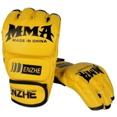 Full Contact Adult Martial Arts Boxing Gloves Muay Thai Training MMA Fighting Gloves Protective Gear for Sparring