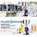 5-50ml manual filling machine Peanut butter paste filling machine Liquid paste filling machine Edible oil filling machine. 