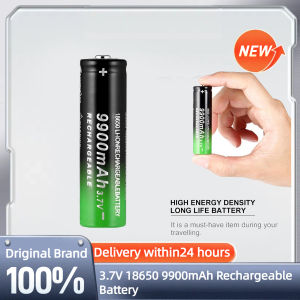 【Manila In-Stock Inventory 100% original Rechargeable Battery 18650 9900mAh 3.7 Li-ion High Capacity Brand New Rechargeable Battery For FlashlighLithium Rechargeable Batteries DL9900
