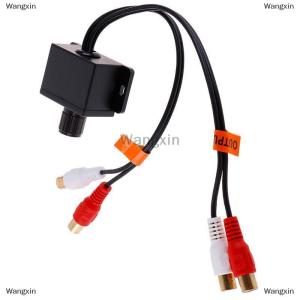 [COD] Wangxin Car Home เครื่องขยายเสียงเสียงเบส RCA GAIN ระดับปุ่มควบคุมเสียง