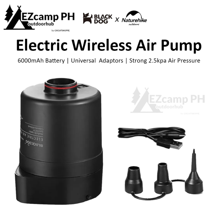 Portable Rechargeable Air Pump For Inflatables - 5KPA, 1300mAh Battery, Fast Inflation/Deflation For Air Mattresses, Pool Floats