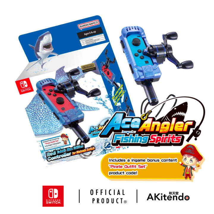 Nintendo Switch Ace Angler (Tsuri Spirit) Fishing Spirits Rod