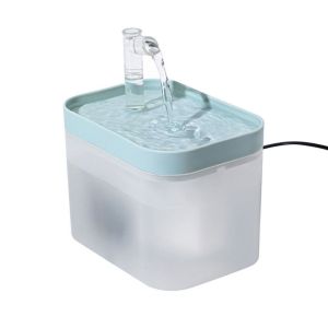 SWEET Auto Filter Cat Water Fountain USB Electric Ultra-Quiet Cat Drink Bowl Convenient Smart Automatic Transparent Cat Drinker Pet