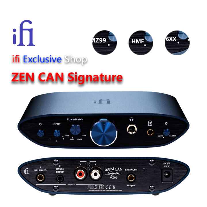IFi Zen CAN Signature HFM/6XX/MZ99 Balanced Desktop Headphone Amp
