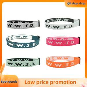 ✨QK shop✨ WWJD Braided Rope Bracelet What Would Jesus Do Handmade Bangles Inspirational Religious Christian Bracelets For Women Men Gifts
