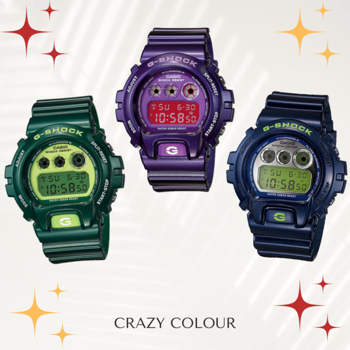OFFER SPORT WATCH DW6900 CC3 CC6 SB2 CERMIN KACA MEN WOMEN KIDS WATCHES Lazada