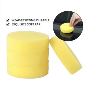 Wax / Wash Sponge High Quality  Fine  Pore Polyester Sponge For Car Detailer Car wash Cleaning
