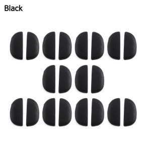 BESTOUR 10Pairs/Pack Push On Anti-slip Sunglasses Silicone Nose Pads Nosepads Eyeglass Glasses Nose Pads