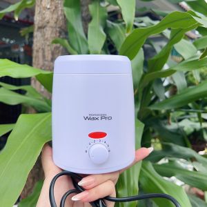 [COMBO] Nồi Wax Ceramic CHỐNG DÍNH Mini Sáp wax lông và Mỡ trăn hoa nhài Nuhuwaxing
