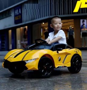 XE Ô TÔ ĐIỆN TRẺ EM 966  - kiểu dáng sang trọng cho bé tự lái hoặc sử dụng điều khiển