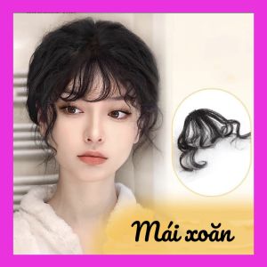 TÓC GIẢ MÁI THƯA XOĂN ĐÁNG YÊU - TÓC MÁI