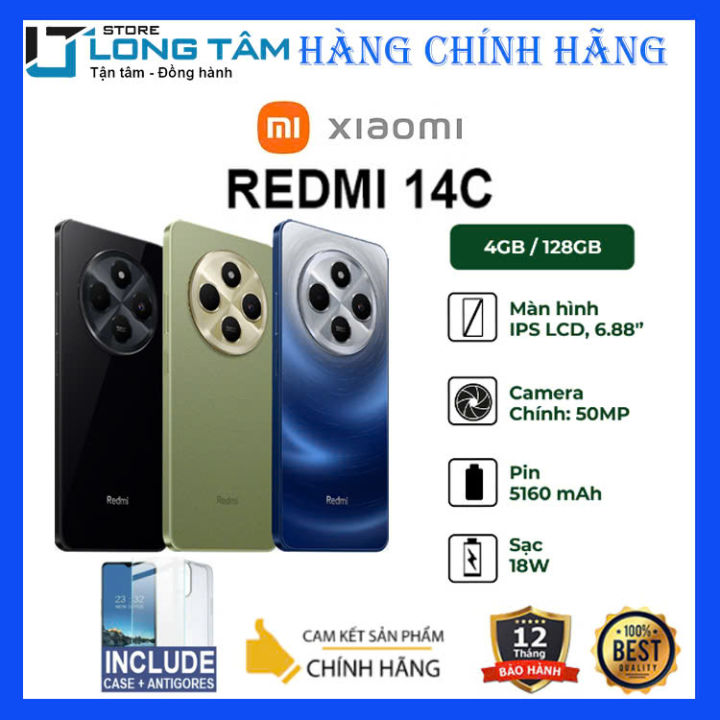 Xiaomi Redmi 14C  (6G/128G) - Hàng chính hãng