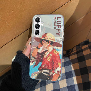 Phone Casing for Samsung S26 fe ultra S26+ S25 fe Cute Cartoon Popular Anime Luffy Zoro Pattern Shockproof Clear Rubber Soft Case for Galaxy S26 fe for Boy Phone Cover