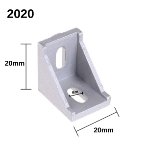 ฉากอลูมิเนียม Bracket ตัวจับฉาก ข้อต่อฉากอลูมิเนียม Series 20 30 40 ใช้สำหรับยึดอลูมิเนียมโปรไฟล์เข้าด้วยกัน
