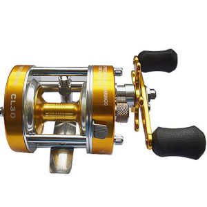 【Hot Sale🥇】 Baitcaster Reel with Oversized Handle Golden Right Hand【Returnable within 15 days】