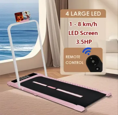 EXPLORE THE OUTDOORSFlashfish Treadmill Foldable Electric Portable Walking Pad 1-10KM/H LED Display Home Fitness Compact24HOUR-SHIPPING