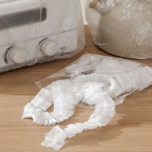 10Pcs 90*110CM Furniture Disposable Dust Cover Thicken Plastic Dust-proof Cover for Household Small Appliance Air Fryer Electric Cooker Oven Fan Protection