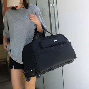 Travel bag pull rod bag portable large capacity waterproof lightweight luggage luggage bag