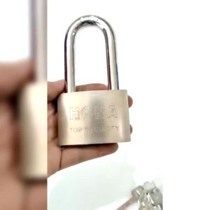 Hona KUNCI GEMBOK PINTU PAGAR ANTI MALING LEHER PANJANG BESAR 60 MM