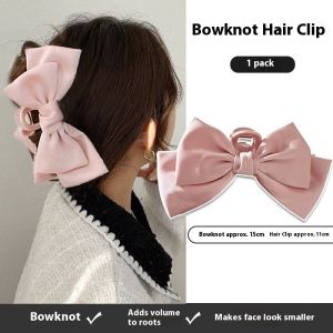 YZLong Elegant Bow Hair Clip for Women Big Butterfly Knot Design Stylish Hair Accessory to Enhance Your Look