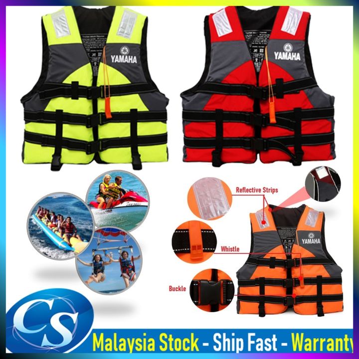 CS Mall : Yamaha Life Vest Jacket Kids & Adults Marine Safety Outdoor ...