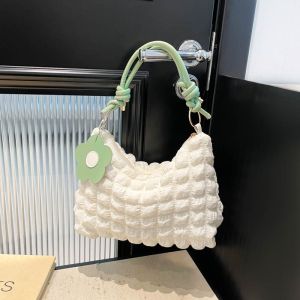 Tas Selempang Wanita Lucu / Puffy Sling Bag / Korea Tote Bag Resleting / Shoulder Bag Tas Kuliah Wanita Korea /Tas Bahu Selempang Wanita/Import Premium Tas Bahu