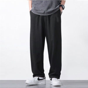Mens Joggers Pants Summer Streetwear Oversized Black Loose Fit Casual Trousers Plus Size Elastic Waist Baggy Sweatpants Male2026