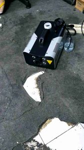 Mesin Fogging 900w LED 6X3W RGB: Alat Smoke 900w Led